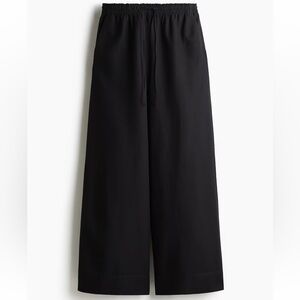 brand new wide-leg linen-blend pants